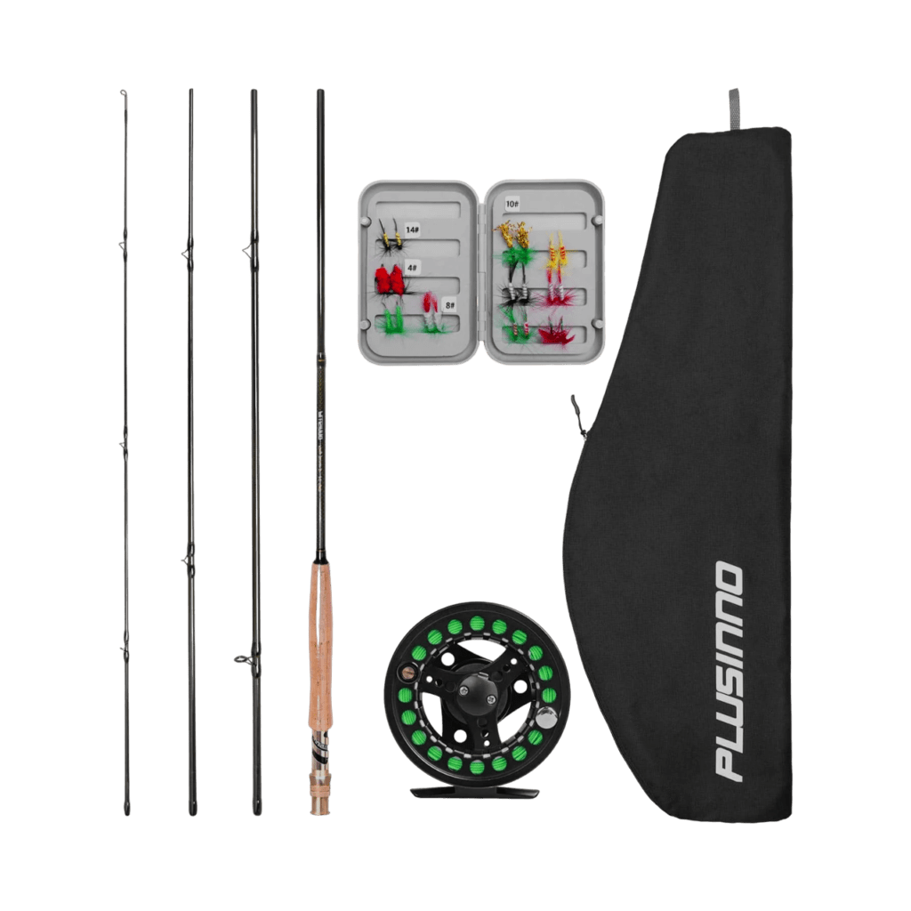 PLUSINNO Fly Fishing Rod and Reel Combo by fishingblaze.com