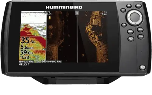 Fish Finder with Down Imaging and Side Imaging fishingblaze.com