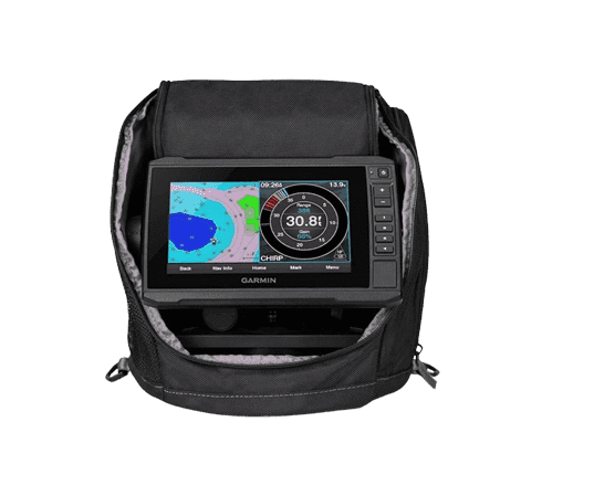 Garmin ECHOMAP UHD 73cv Ice Fishing Bundle fishingblaze.com