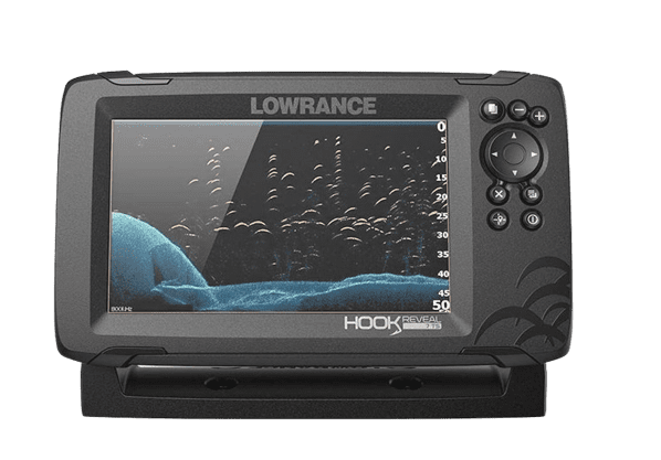 Lowrance HOOK Reveal 7 Fishfinder with TripleShot Transducer fishingblaze.com