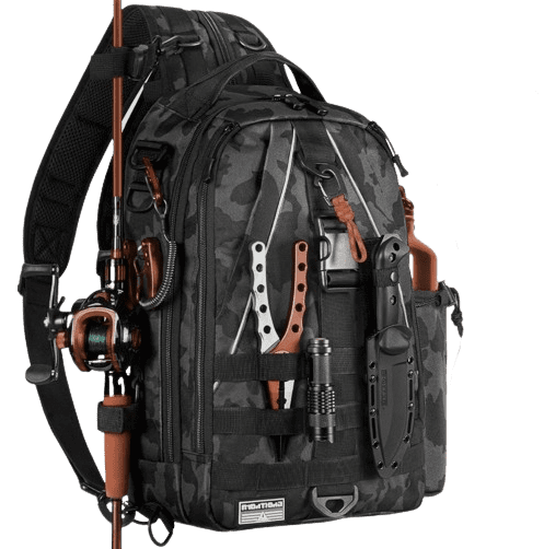 Ghosthorn Fishing Backpack Tackle Sling Bag fishingblaze.com